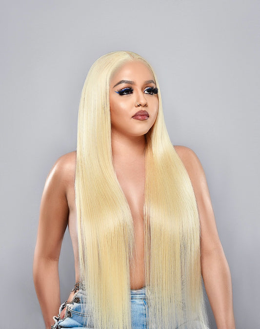 Russian Blonde Transparent Lacefront Wigs
